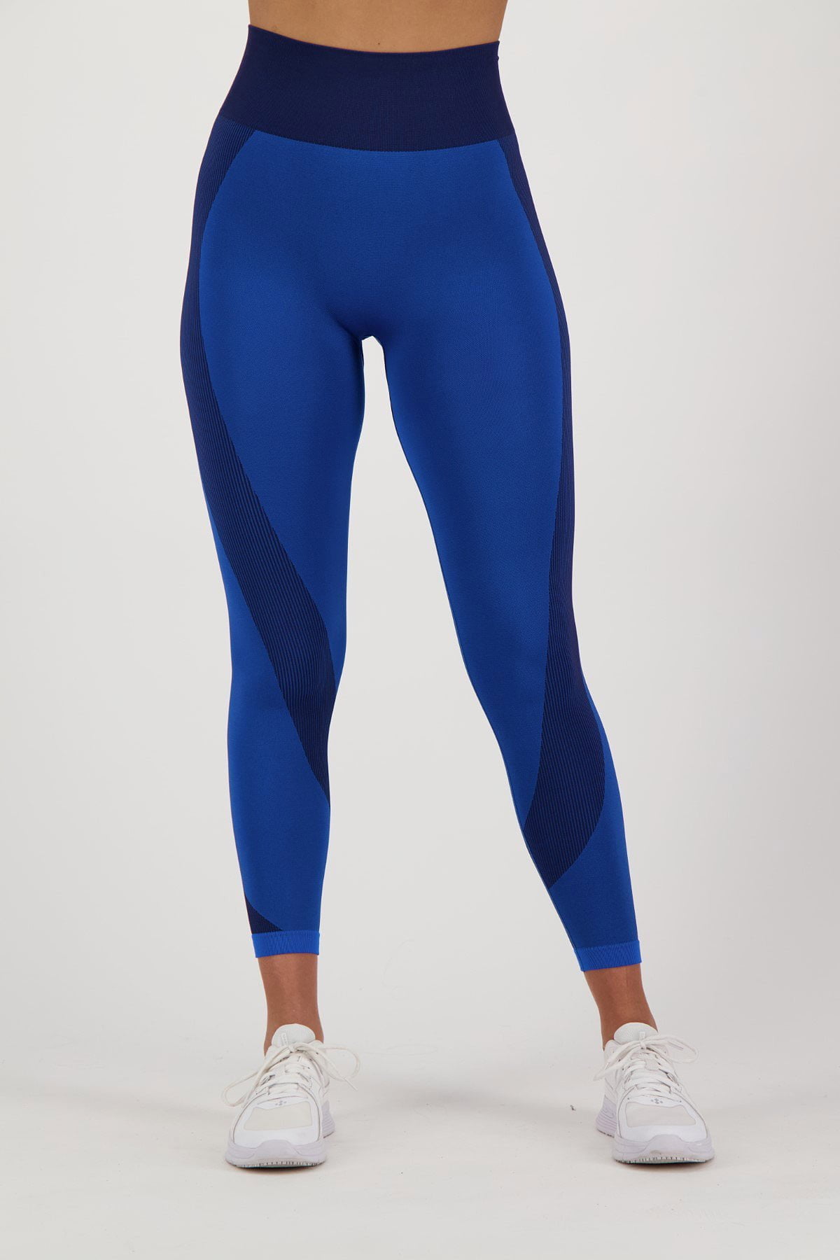 SeaSum SEASUM Women High Waisted Seamless Leggings Smile Contour Workout  Gym Yoga Pants Tights L