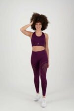 Statement Legging bordeaux