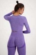 Contour Seamless Long Sleeve paars