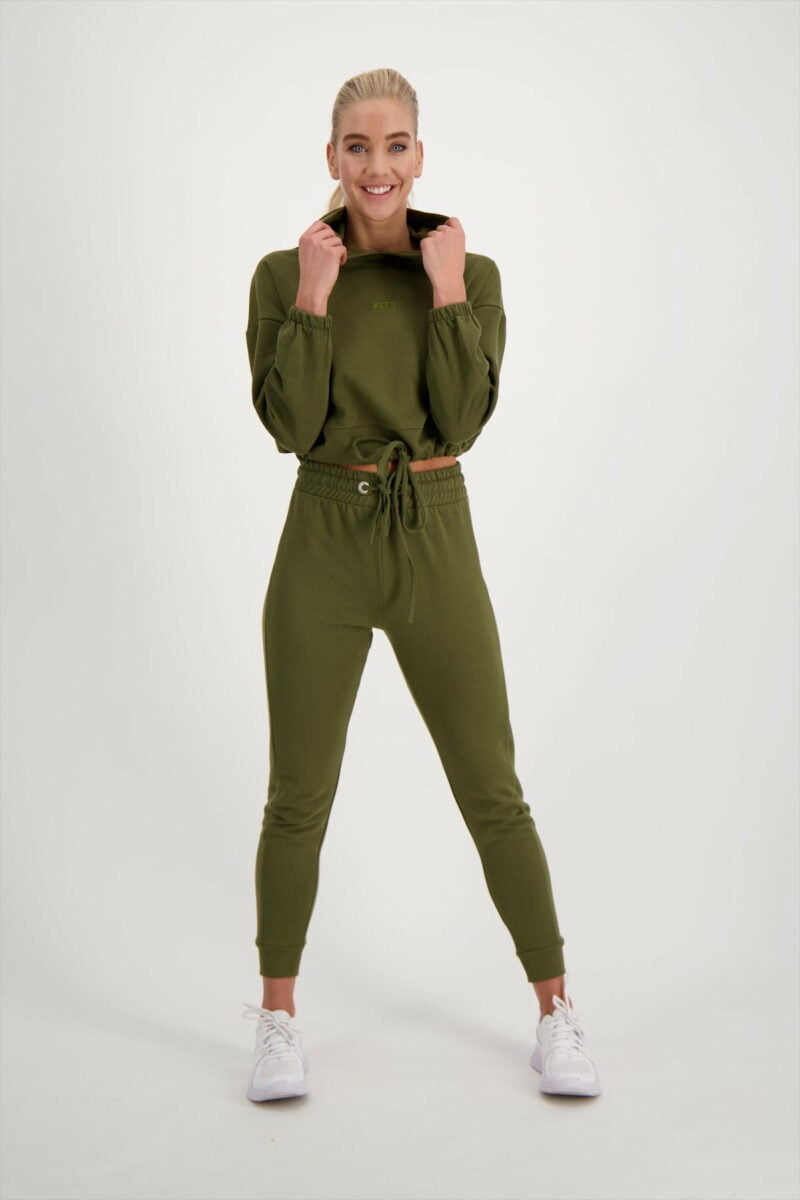 lounge groen hoodie_lounge groen broek_Fullbody_jpg_1 (1) Lounge Sweatpants green