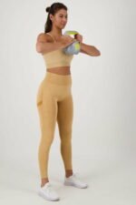 Contour Seamless legging okergeel