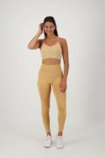 Contour Seamless legging okergeel