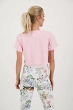 Athleisure Crop-T-Shirt rosa