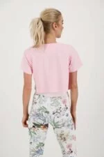 Athleisure Crop-T-Shirt rosa