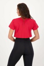 crop t red_Bovenkant achter_jpg_2 (1) kopiëren Athleisure Crop T-shirt rood