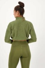 Cosy Fleece Trui groen