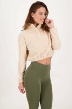 Cosy Fleece Sweater Nude