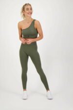Reborn Seamless legging olijf