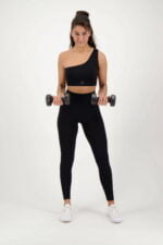 Reborn Seamless BH Asymetrisch zwart