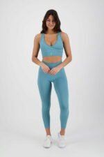 Rib Legging petrol
