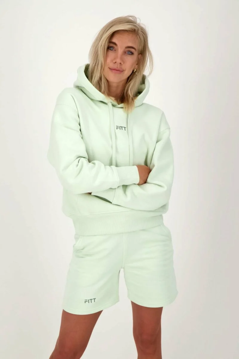 Unisex Bio-Baumwolle Hoody grün