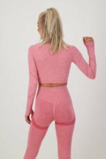 Contour Nahtlose Leggings hotpink