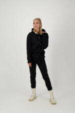 Unisex Bio-Cotton Hoody zwart