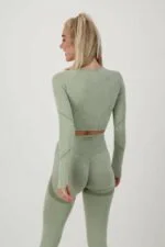 Contour Nahtloses Langarmhemd