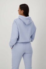 Unisex Bio-Baumwolle Hoody blau