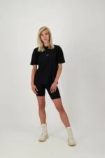 Bio-Cotton T-shirt Dress zwart