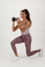 Dreamy Clouds Legging aubergine