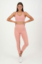 Laufen pink_Fullbody_jpg_1 Makellose Leggings mit hoher Taille und Taschen