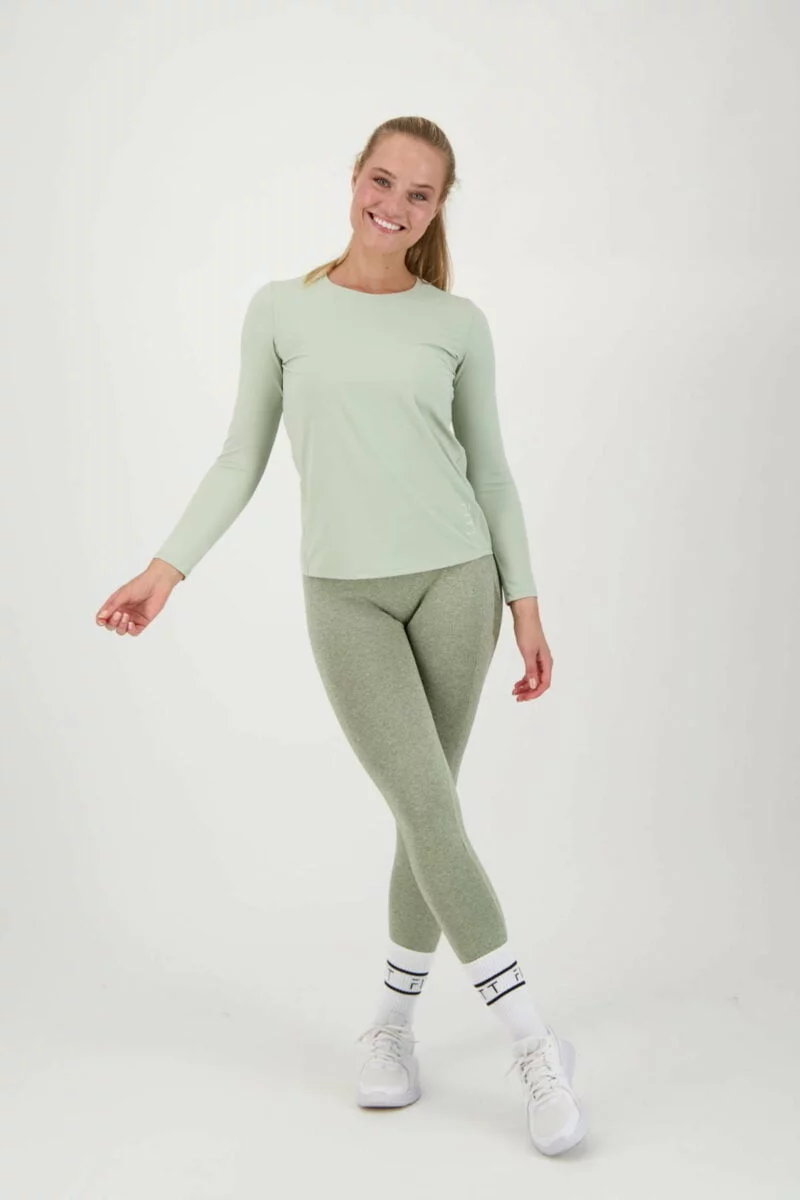 Comfort Top Long Sleeve hellgrün