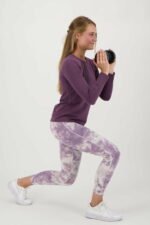 Dreamy Clouds Legging purple