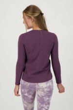 top purple plus legging lilac_Front top_jpg_5 copy (1) Running Long Sleeve Top aubergine