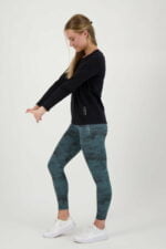 Comfort Top Long Sleeve zwart