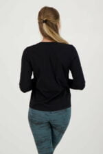 Comfort Top Long Sleeve zwart