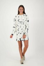 Bio-Cotton Sweater Dress Tie Dye