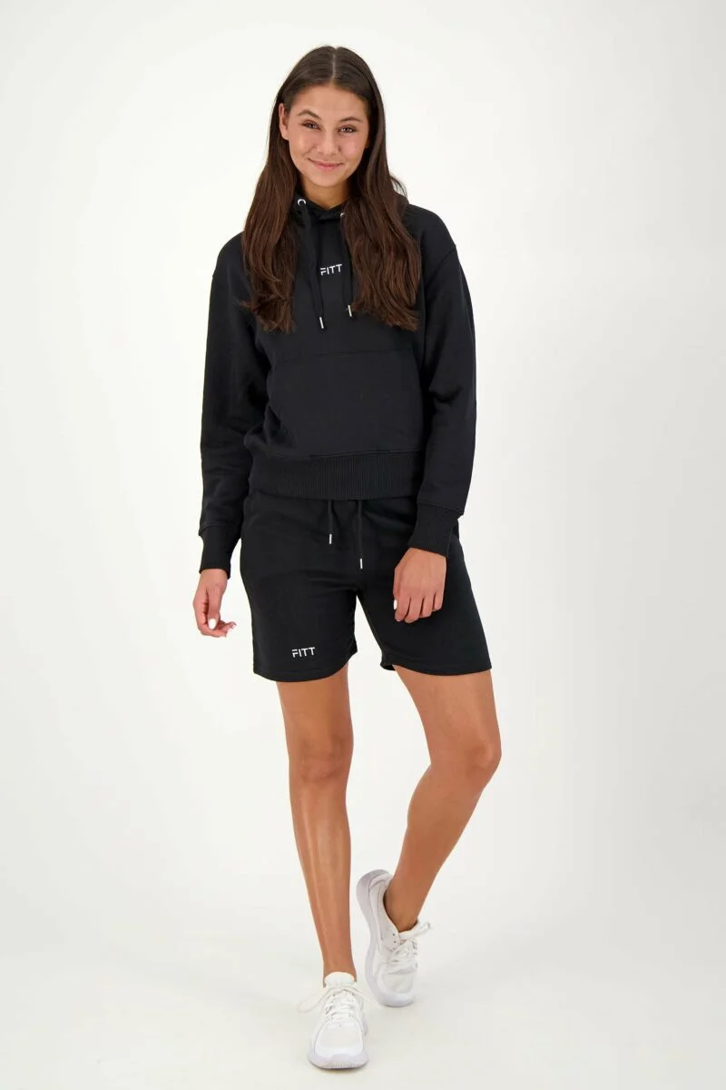 Sweat à capuche unisexe Bio-Cotton noir
