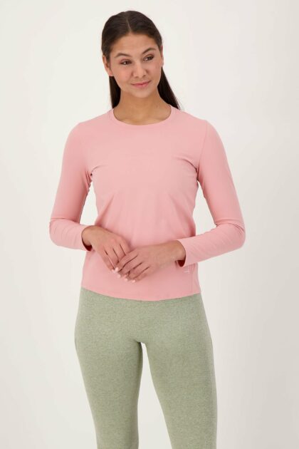 Komfort-Top mit langen Ärmeln Rosa