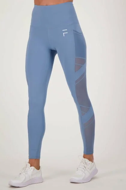 Mesh Active High Rise Legging blau