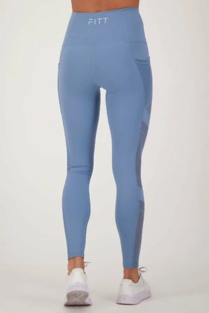 Mesh Active High Rise Legging blau