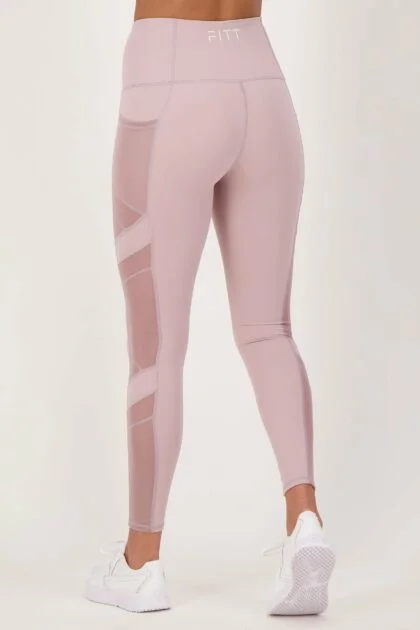 Mesh Active High Rise Legging flieder