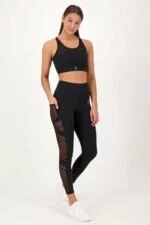 Mesh Active High Rise Legging schwarz