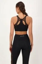 Mesh Active Sport-BH schwarz