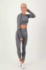 Motion Seamless Long Sleeve grijs