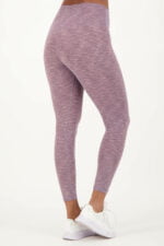 Legging stripe roze achterkant