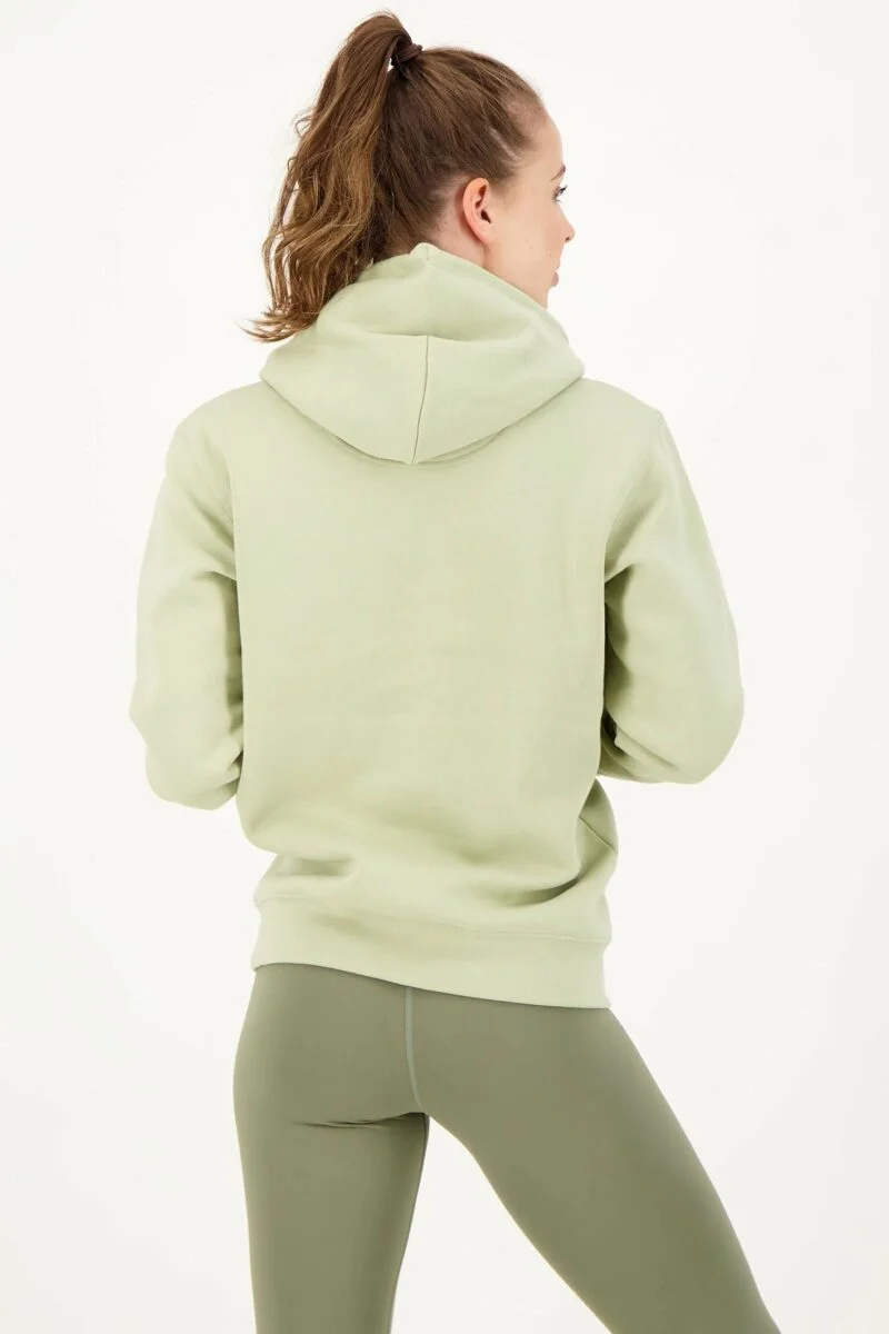 Bio-Cotton Slim Kapuzenpullover Salbei
