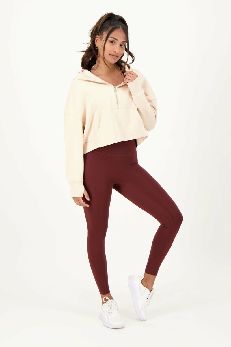 Recycled ultra high waist legging Dark Brown