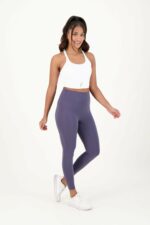Recycled ultra high waist legging purple
