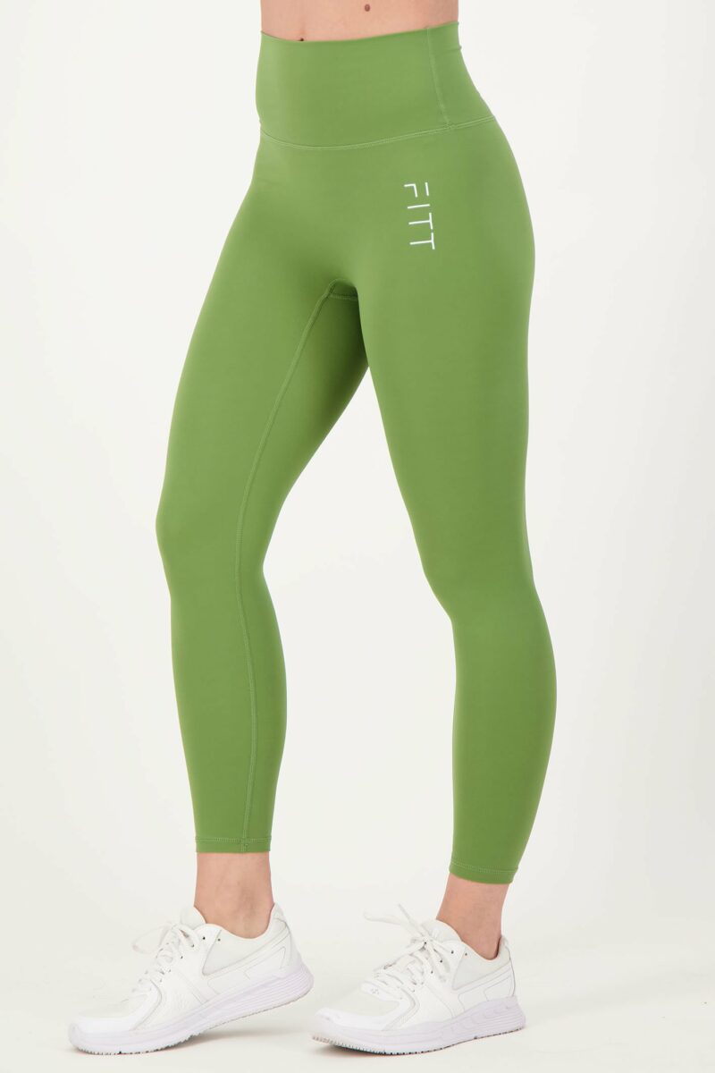 Recycled ultra high waist legging green