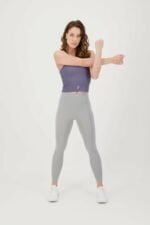 Recycled ultra high waist legging grey