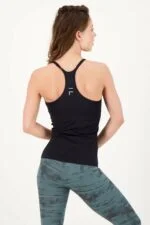 Fit Rib Tank Top schwarz