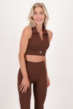 Deluxe Rib Top Brown