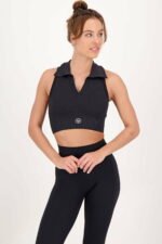 Deluxe Rib Top Black