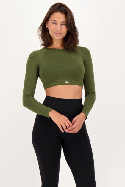 Unique Longsleeve Top Army