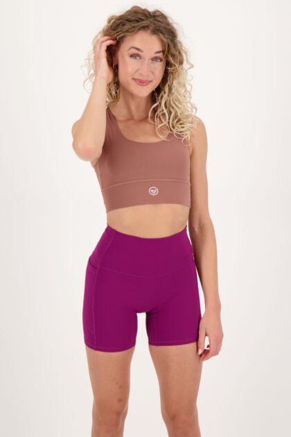 Stay In Place Top Mauve