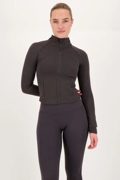 Aero Full Zip Jacket Charcoal