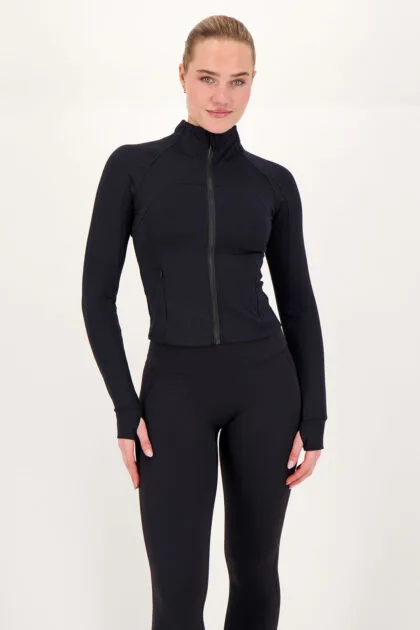 Aero Full Zip Jacket Black