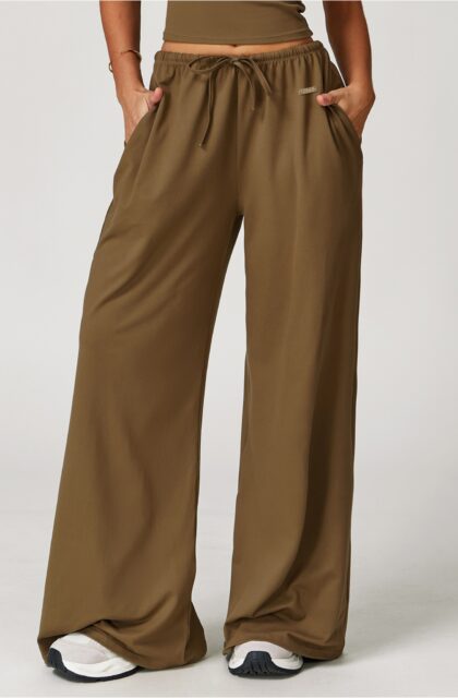 Serena Wide Leg Pants Urban Khaki